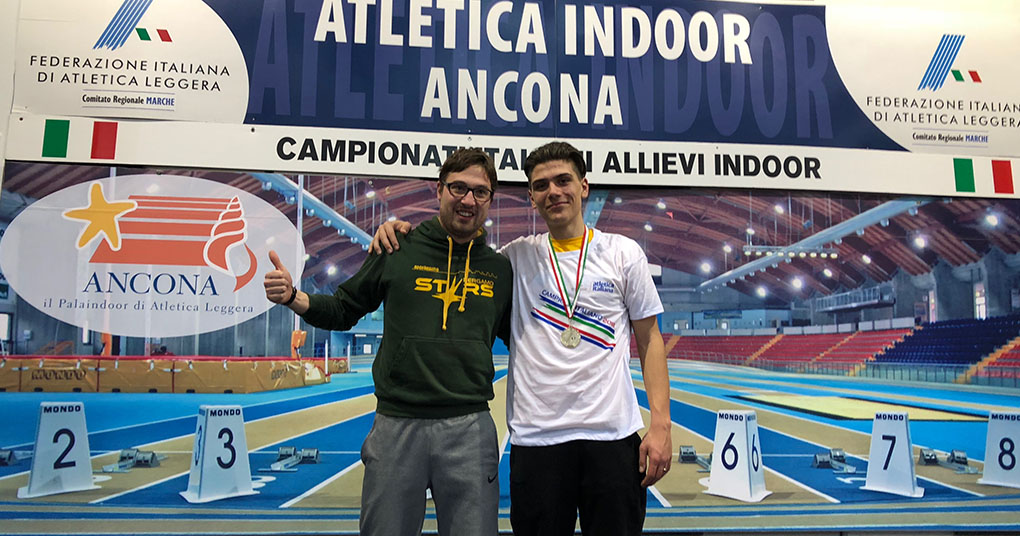 TOSTI Campione Italiano Allievi di salto triplo, SOW argento